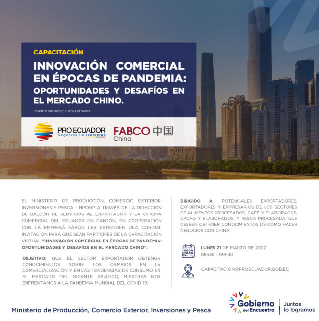 Innovación comercial en épocas de pandemia Oportunidades y desafíos en el mercado chino. 001